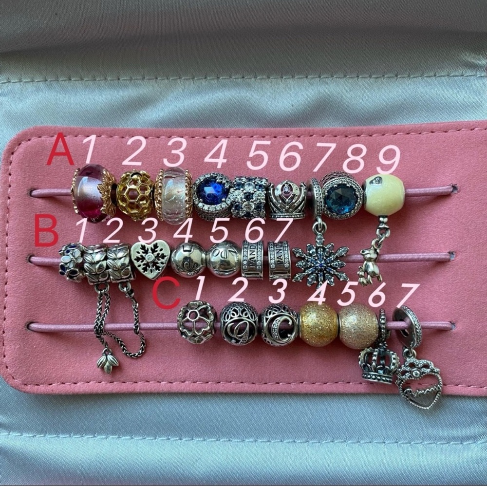 Pandora charm Letter ‘C’ - C3
